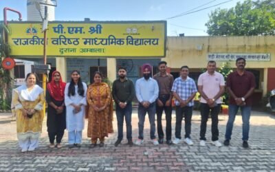 पीएम श्री राजकीय वरिष्ठ माध्यमिक विद्यालय दुराना में ज्ञान दान करियर काउंसलिंग कार्यक्रम का किया आयोजन