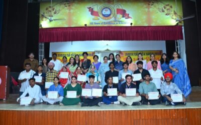 सनातन धर्म कॉलेज में प्रतिभा अन्वेषण प्रतियोगिता ने स्टूडेट्स की रचनात्मकता को दिया नया आयाम