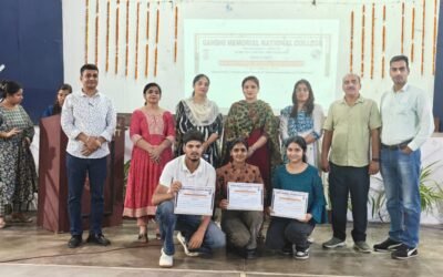 जी.एम.एन. कॉलेज ने जिला स्तरीय विज्ञान प्रश्नोत्तरी प्रतियोगिता में अपना परचम लहराया