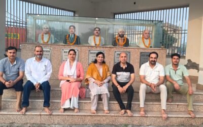 भाजपा शहरी मंडल ने शहीद स्मारक की सफाई कर शुरू किया सेवा पखवाड़ा