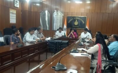 पानीपत में सुरक्षित वाहन पॉलिसी को लेकर बैठक आयोजित