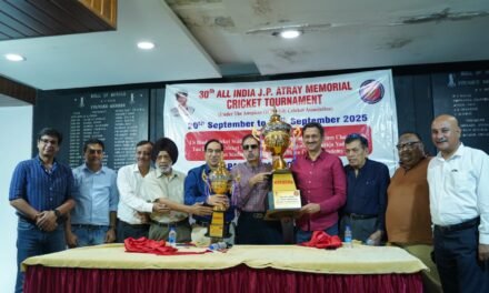 30वां अखिल भारतीय जे.पी. अत्रे मेमोरियल क्रिकेट टूर्नामेंट 20 सितंबर से