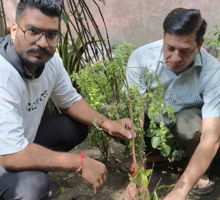 स्वच्छ पर्यावरण के लिए हर नागरिक लगाए कम से कम पाँच फलदार पौधे