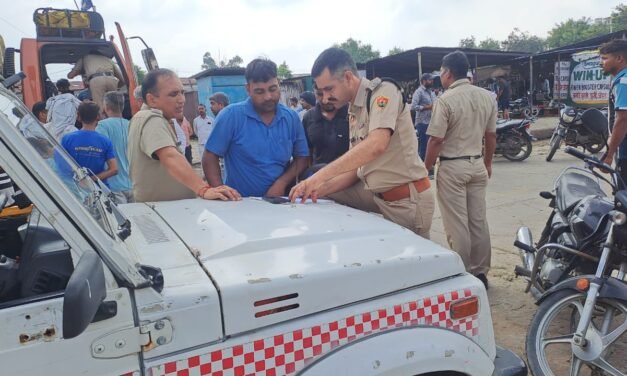 समालखा सब्जी मंडी मे आलू लेकर आए एक कैंटर चालक की संदिग्ध परिस्थितियो मे हुई मौत*