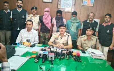 त्रिलोकेवाला हत्याकांड की गुत्थी सुलझाते हुए मात्र 24 घंटे में 4 आरोपियों को किया काबू