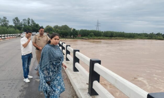 वर्षा के दौरान तथा नदियों में पानी आने के समय नदियों में प्रवेश न करें नागरिक-एसडीएम शिवजीत भारती