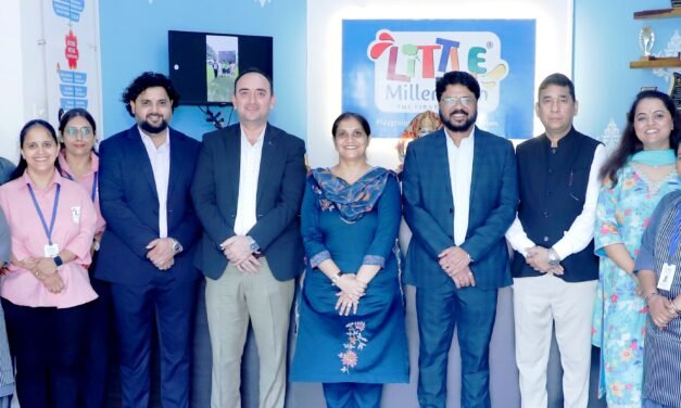 लिटिल मिलेनियम एजुकेशन लिमिटेड के सीईओ साजिद तैयब अली ने लिटिल मिलेनियम प्रीस्कूल डिफेंस कॉलोनी स्कूल का दौरा किया