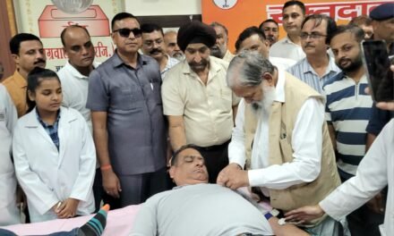 सेवा पखवाड़ा के तहत कार्यक्रमों में जनभावना दिख रही है और लोग सेवा के नए आयाम स्थापित कर रहे हैं : मंत्री अनिल विज