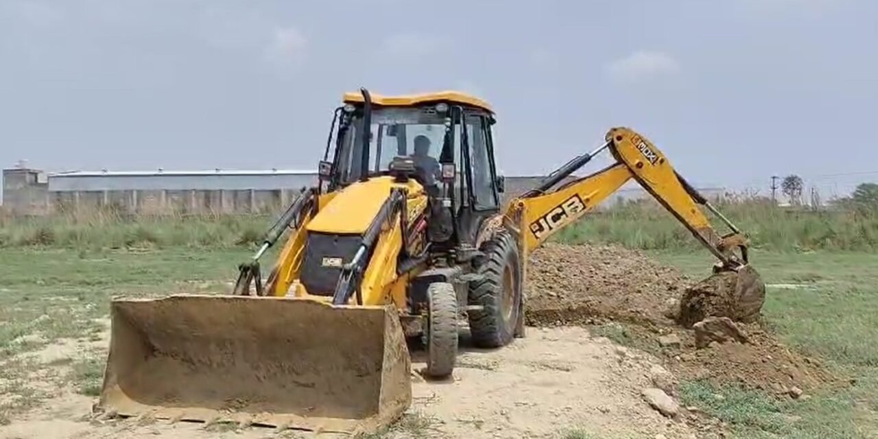 इसराना, बलाना और डाहर में अवैध कॉलोनियों पर चला पीला पंजा