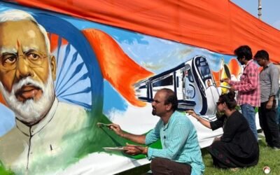 विश्व रिकॉर्ड के साक्षी बने जींद के चित्रकार