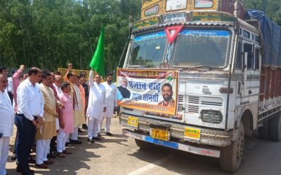 प्रदेश प्रभारी डॉ पुनिया एवं प्रदेश अध्यक्ष बड़ौली ने बाढ़ पीड़ितों को भेजी राहत सामग्री