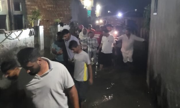 एसडीएम ने किया गांव बालू का दौरा