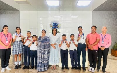 सीबीएसई नॉर्थ जोन तैराकी प्रतियोगिता में प्रयाग इंटरनेशनल स्कूल के विद्यार्थियों ने जीते 16 पदक