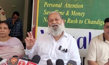 बिहार के विधानसभा चुनावों में भारतीय जनता पार्टी का झंडा लहराएगा:मंत्री अनिल विज