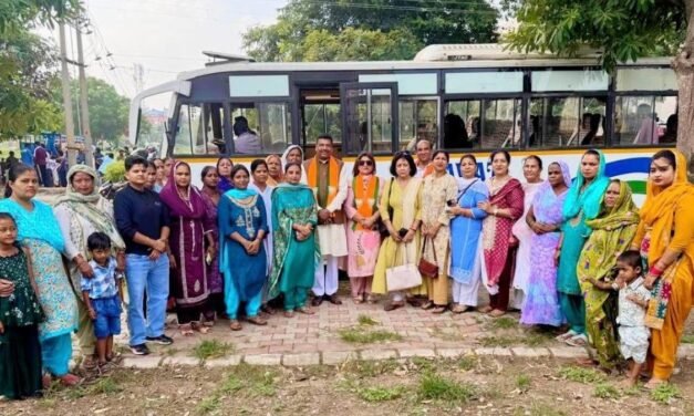 करनाल में भाजपा महिला मोर्चा की प्रदेश कार्यसमिति बैठक सम्पन्न