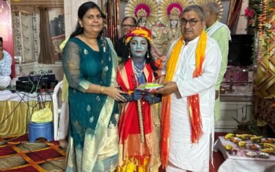 गणेश उत्सव मे हुआ सामूहिक हनुमान चालीसा का पाठ*