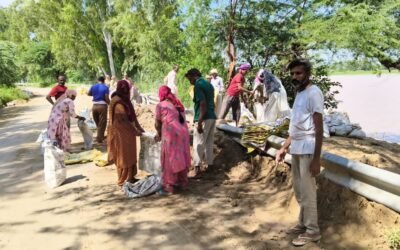 घग्गर नदी व ड्रेन के तटबंधों की सुरक्षा को लेकर प्रशासन लगातार बरत रहा सतर्कता-जलस्तर स्थिर, लेकिन अभी सजग व सतर्क रहने की जरूरत, दिन-रात निगरानी कर रही टीमें