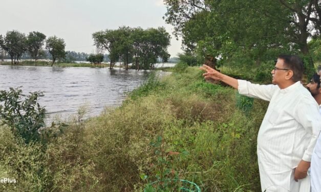 जल भराव से फसल खराबे की क्षति पूर्ति पोर्टल पर दर्ज करें रिपोर्ट,सरकार देगी मुआवजा-बोले धनखड़