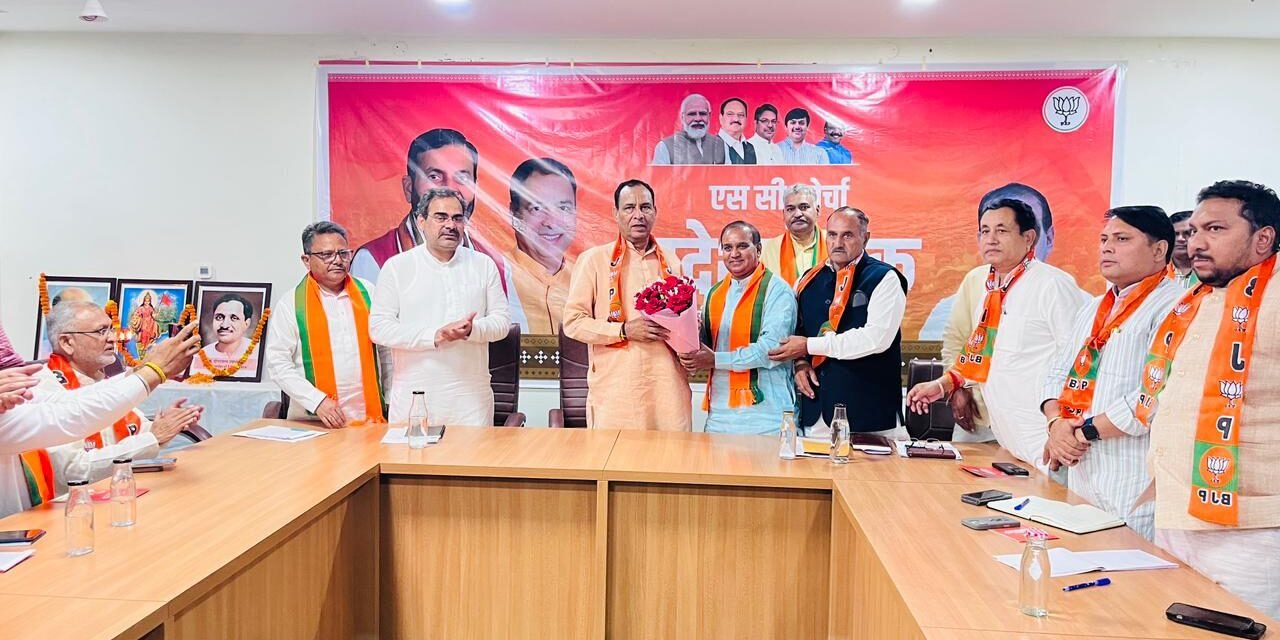 भाजपा ने एससी समाज के उत्थान के लिए काम किया, कांग्रेस ने सिर्फ वोट बैंक समझा -पंडित मोहन लाल बड़ौली