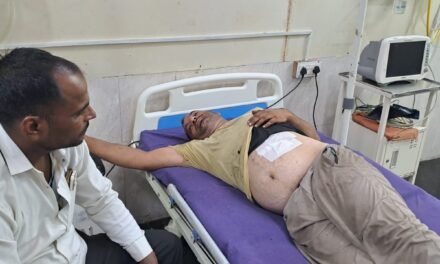 समालखा मे दिन दहाड़े युवक पर बाइक सवार युवको ने किया चाकू से  हमला,पीजीआई खानपुर रेफर