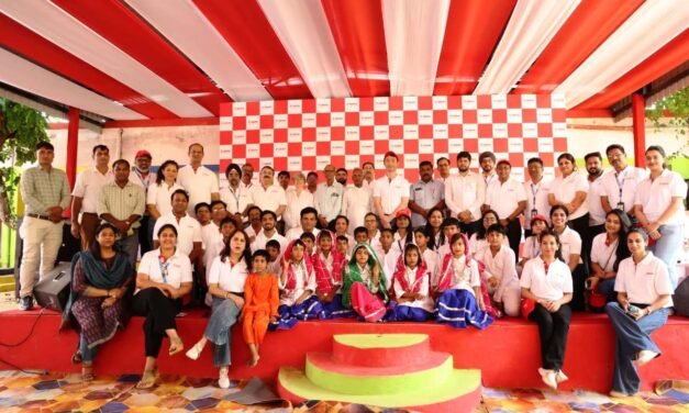 रेन वॉटर हार्वेस्टिंग एवं रिचार्ज पिट का किया गया शुभारंभ