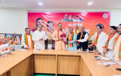 भाजपा ने एससी समाज के उत्थान के लिए काम किया, कांग्रेस ने सिर्फ वोट बैंक समझा -पंडित मोहन लाल बड़ौली