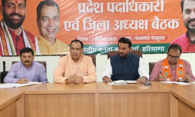 मोदी और नायब सरकार की उपलब्धियों से हताश कांग्रेस के नेता कर रहे हैं बेतूकी बयानबाजी- बड़ौली