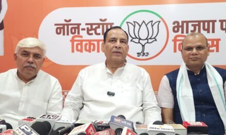 सेवा पखवाड़ा के दौरान हर विधानसभा में होगी मोदी मैराथन, हर घर तक योजनाओं का होगा प्रसार- बड़ौली