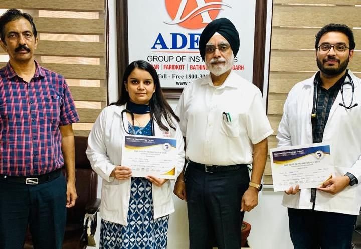 आदेश मेडिकल कॉलेज के पी.जी. डॉक्टर्स ने रोहतक में रचा इतिहास