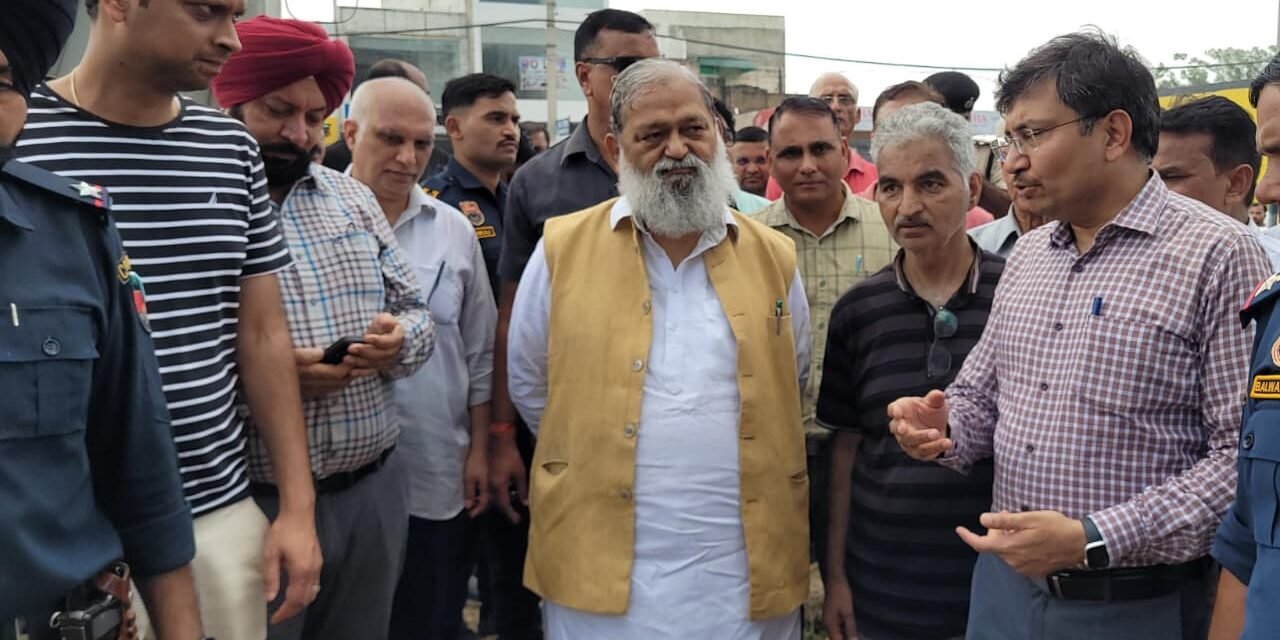 इंडस्ट्रियल एरिया में स्थाई तौर पर पानी निकासी हेतु वॉटर डिस्पोजल टैंक बनाने तथा पानी निकासी के लिए बड़ी