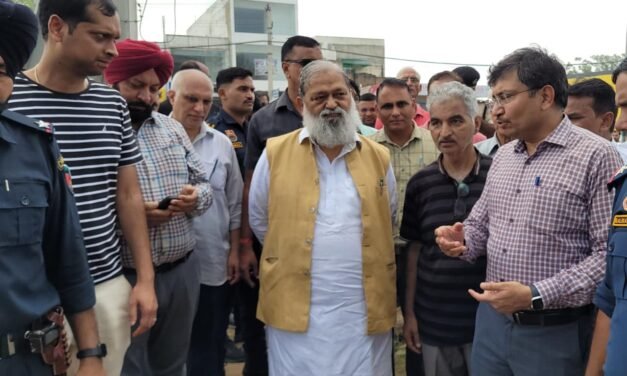 इंडस्ट्रियल एरिया में स्थाई तौर पर पानी निकासी हेतु वॉटर डिस्पोजल टैंक बनाने तथा पानी निकासी के लिए बड़ी