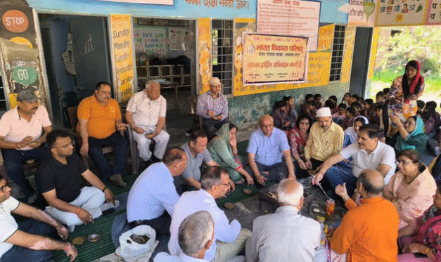 भाविप गीता  गोपाल शाखा अंबाला शहर ने गोग्रास एवं यज्ञ-हवन कार्यक्रम संपन्न