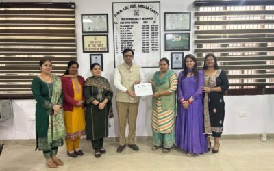 जी.एम.एन. कॉलेज को एपेक्स एसडीजी अवॉर्ड 2025 में ए+ गोल्ड ग्रेड