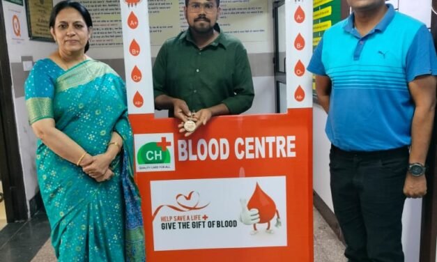 अंबाला छावनी अस्पताल में ब्लड डोनर्स हेतु सेल्फी कॉर्नर शुरू