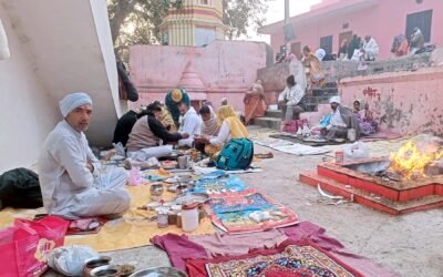 मार्गशीष अमावस्या पर पिंडारा तीर्थ में श्रद्धालुओं ने किया पिंडदान