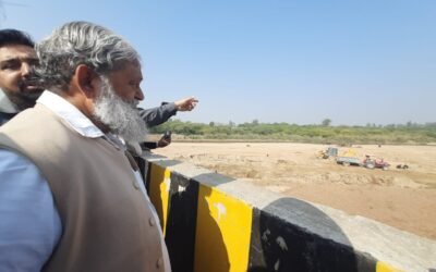 टांगरी नदी को गहरा करने का कार्य दोबारा शुरू, ऊर्जा मंत्री अनिल विज ने लिया जायजा