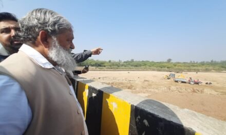 टांगरी नदी को गहरा करने का कार्य दोबारा शुरू, ऊर्जा मंत्री अनिल विज ने लिया जायजा