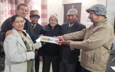 जिला रेडक्रॉस सीनियर सिटीजंस डे केयर सेंटर में एल्डर्ज़ फोरम की बैठक आयोजित