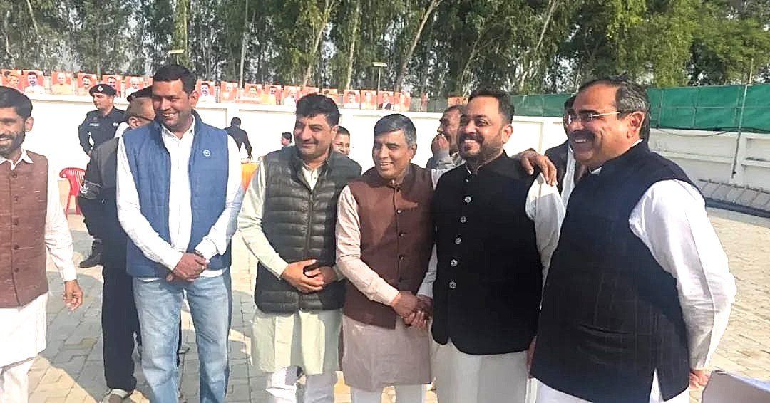 खरक पूनिया में शिक्षा मंत्री महिपाल ढांडा का भव्य स्वागत, विकास कार्यों पर चर्चा