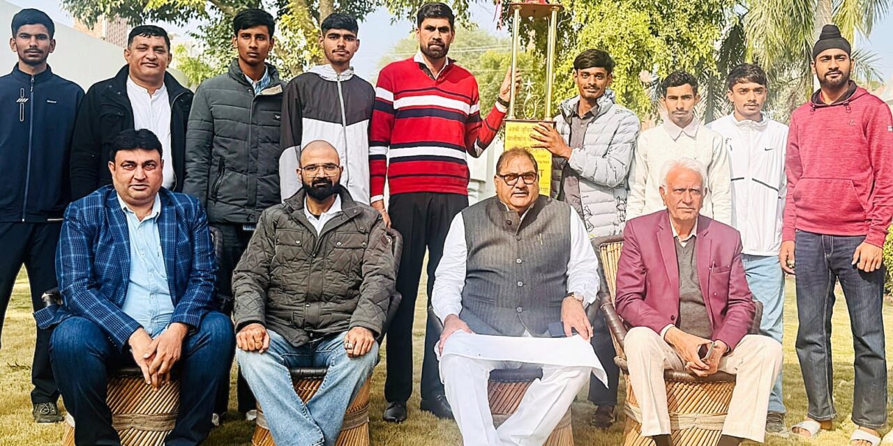 जूनियर नेशनल वॉलीबॉल में हरियाणा का दमदार प्रदर्शन, पुरुष टीम बनी चैंपियन, अभय सिंह चौटाला ने किया खिलाड़ियों का स्वागत