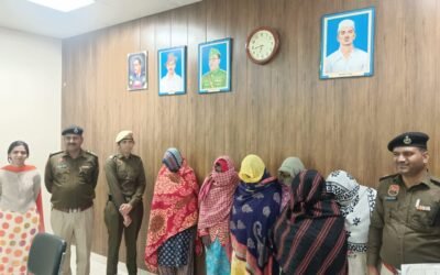 जींद में महिला जेबतराश गिरोह का पर्दाफाश, मध्यप्रदेश की छह महिलाएं गिरफ्तार