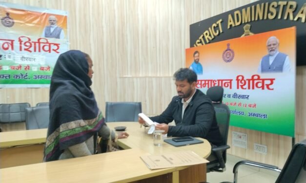 नगराधीश अभिषेक गर्ग ने समाधान शिविर में सुनीं जनसमस्याएं, अधिकारियों को दिए त्वरित कार्रवाई के निर्देश