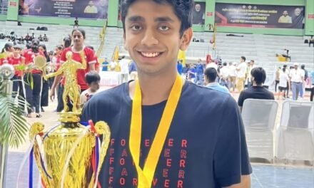 जिला स्तर की बैडमिंटन प्रतियोगिता में हृदय अग्रवाल की दोहरी जीत, एस.डी. विद्या स्कूल हुआ गौरवान्वित