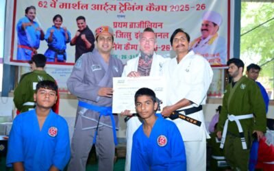 अंबाला के हेमंत शर्मा को हरियाणा में पहली बार ब्राजीलियन जुजुत्सु की मान्यता