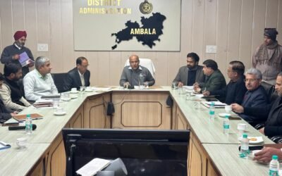 अंबाला में गणतंत्र दिवस समारोह भव्य रूप से मनाया जाएगा, तैयारियों को लेकर एडीसी विराट ने दिए निर्देश