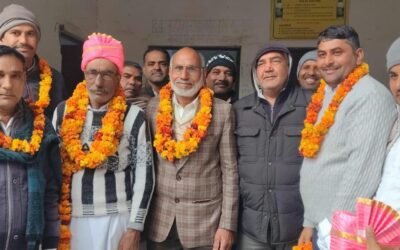 कुकड़ांवाली पैक्स के चेयरमैन बने प्रदीप कुमार, डिप्टी लुखा वाइस चेयरमैन