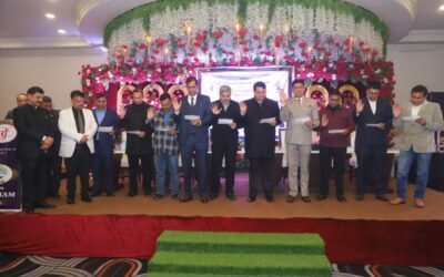 जैन फेलोशिप क्लब सोसाइटी के 11वें शपथ ग्रहण समारोह में टीम ‘सिद्धम’ ने संभाली कमान