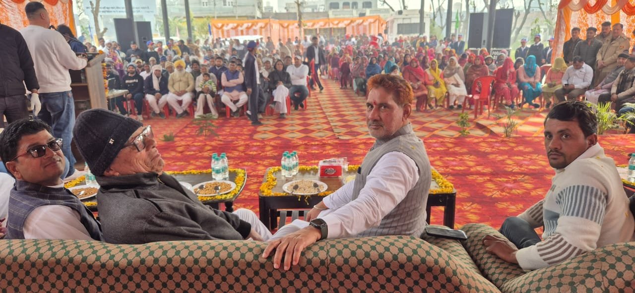 टोहाना क्षेत्र में दो करोड़ की विकास परियोजनाओं का उद्घाटन, सांसद सुभाष बराला ने किया शिलान्यास