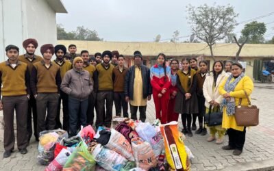 तनेजा पब्लिक स्कूल में एनएसएस शिविर का उत्साहपूर्वक समापन