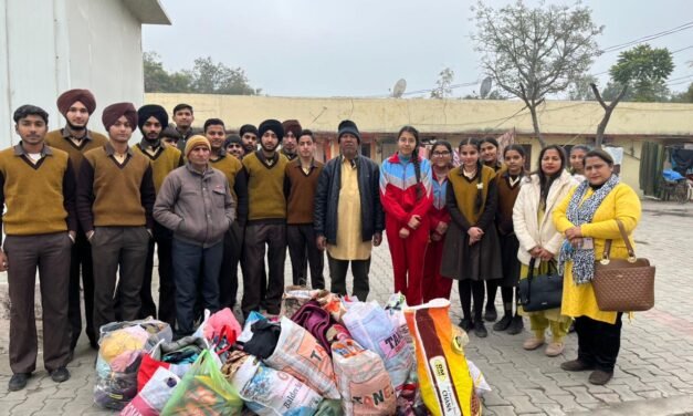 तनेजा पब्लिक स्कूल में एनएसएस शिविर का उत्साहपूर्वक समापन